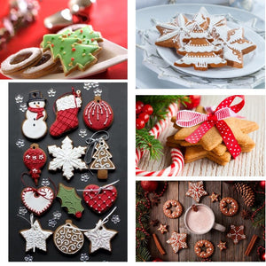 Christmas Cookie Mold 4pcs Set