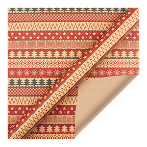 Christmas Gift Retro Wrapping Paper