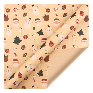 Christmas Gift Retro Wrapping Paper